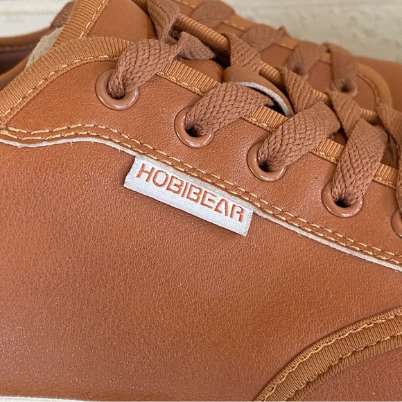 Hobibear Size 43 Barefoot Wide Toe Waterproof Shoe Leather Tan Minimalist Casual - Picture 4 of 7